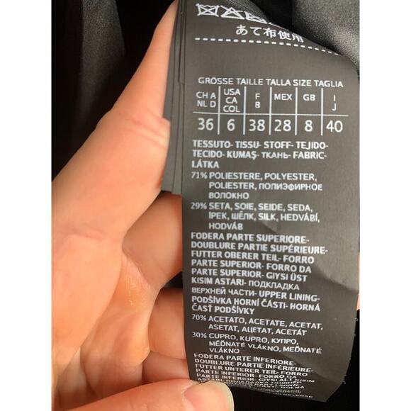 NWT MAX MARA Elegante Matteo Taffeta Silk Blend Midi Dress - Picture 10 of 10